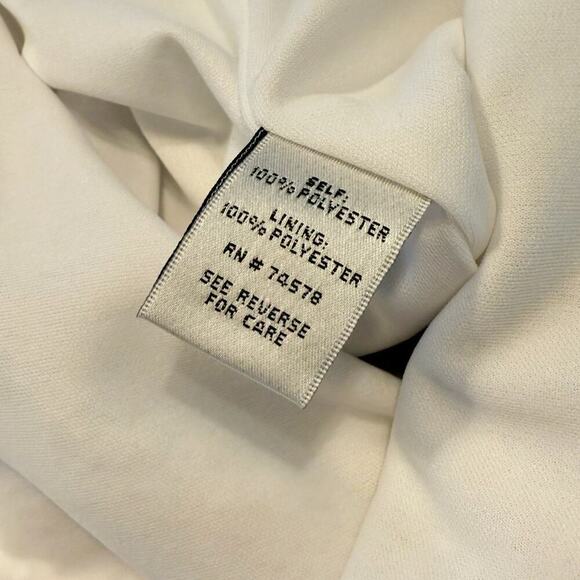 Cache Vintage Y2K Silver Sequin Mini Dress Mod Sheath Made in USA XS/S - Picture 11 of 15